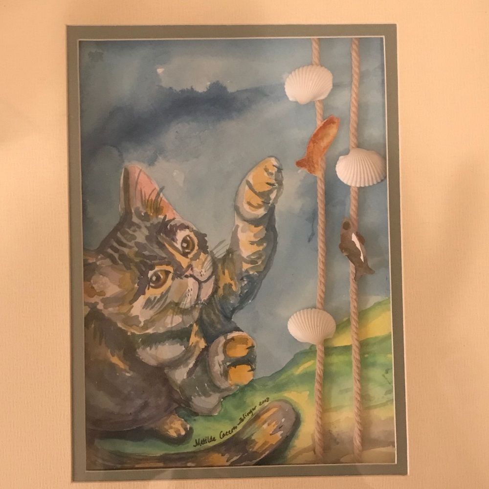 Original watercolor painting